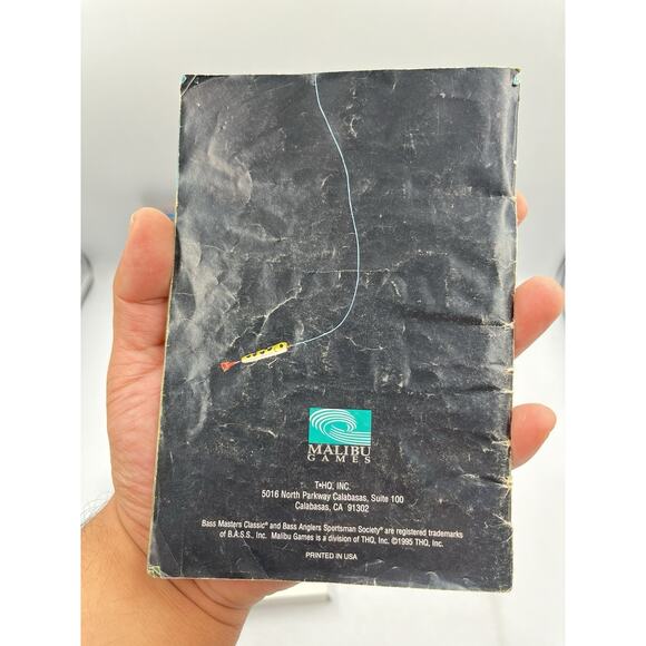 Super Nintendo SNES - Bass Masters Classic - Complete w/ Protector - Picture 11 of 16